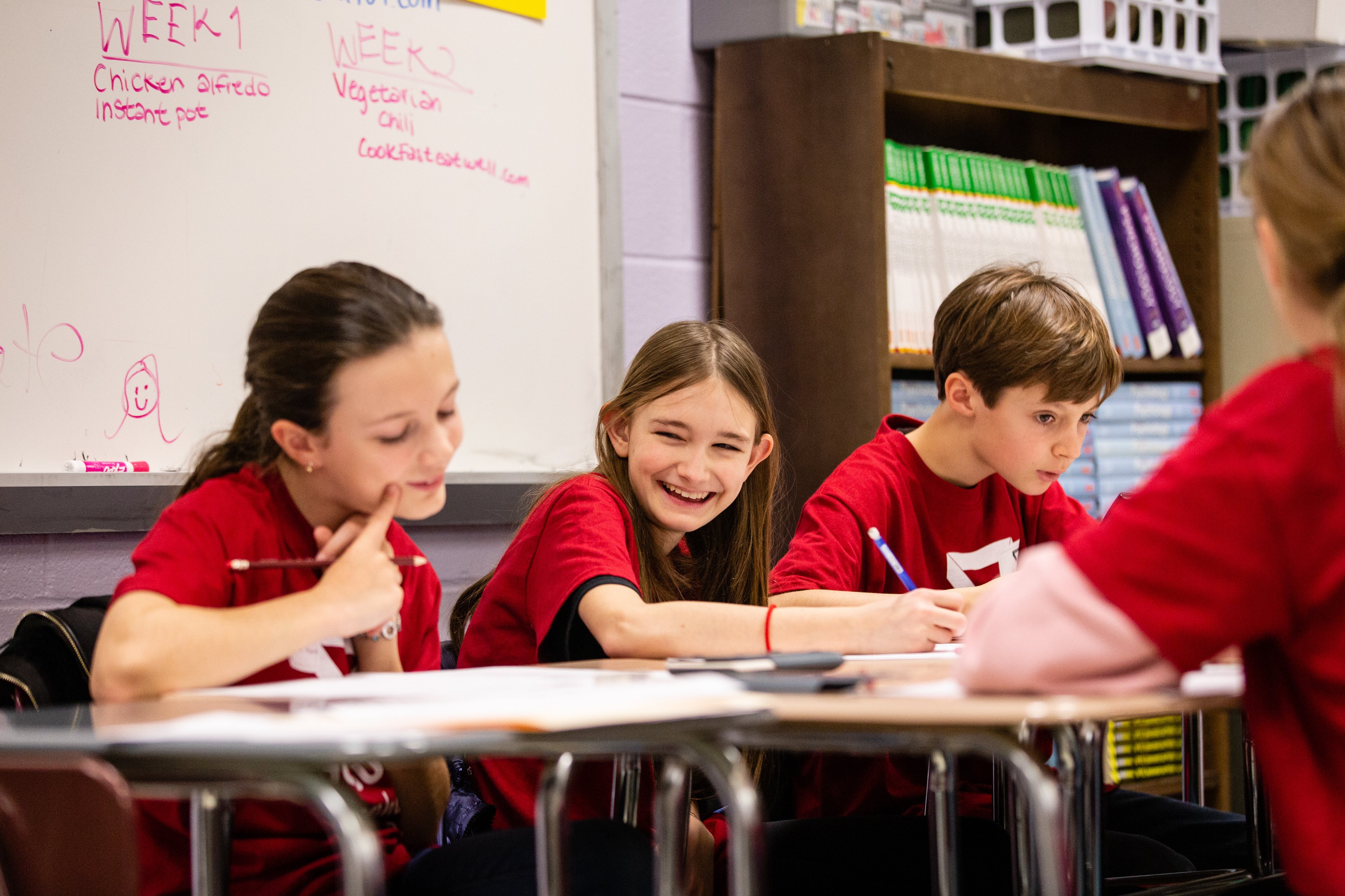 Students at MATHCOUNTS Competition