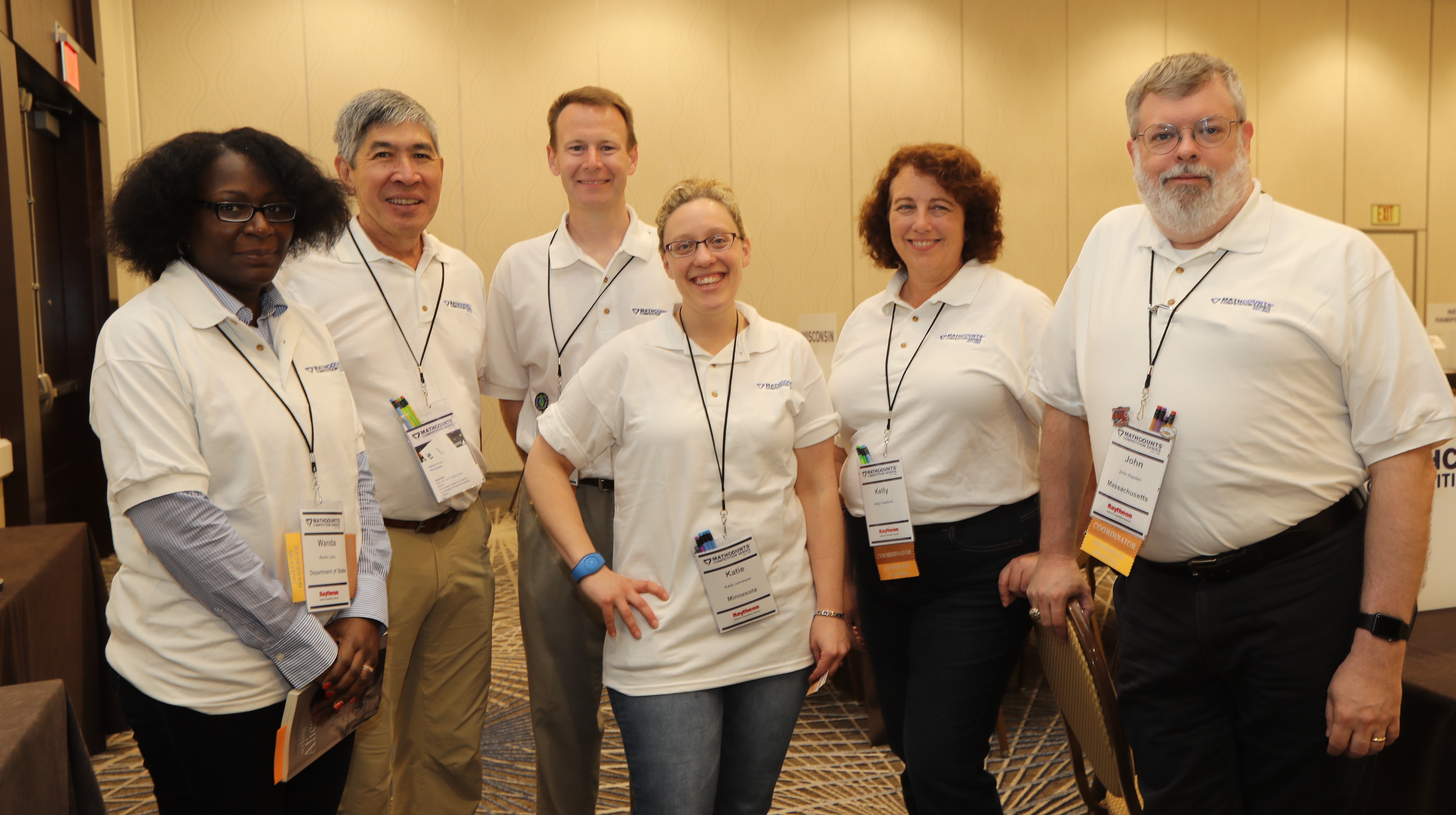 6 volunteers