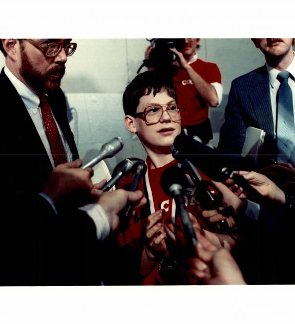 1984 National Champion with press