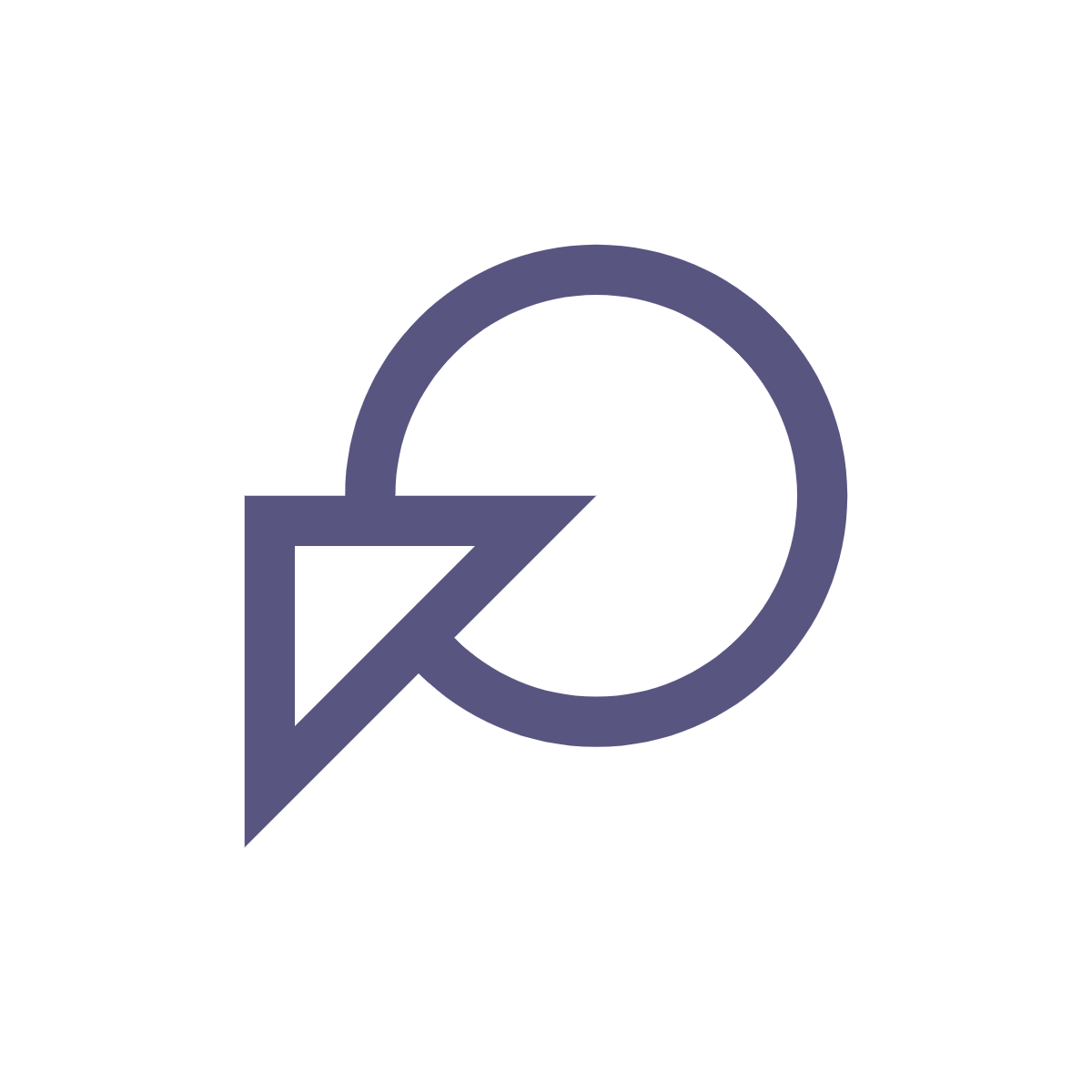 triangle and circle